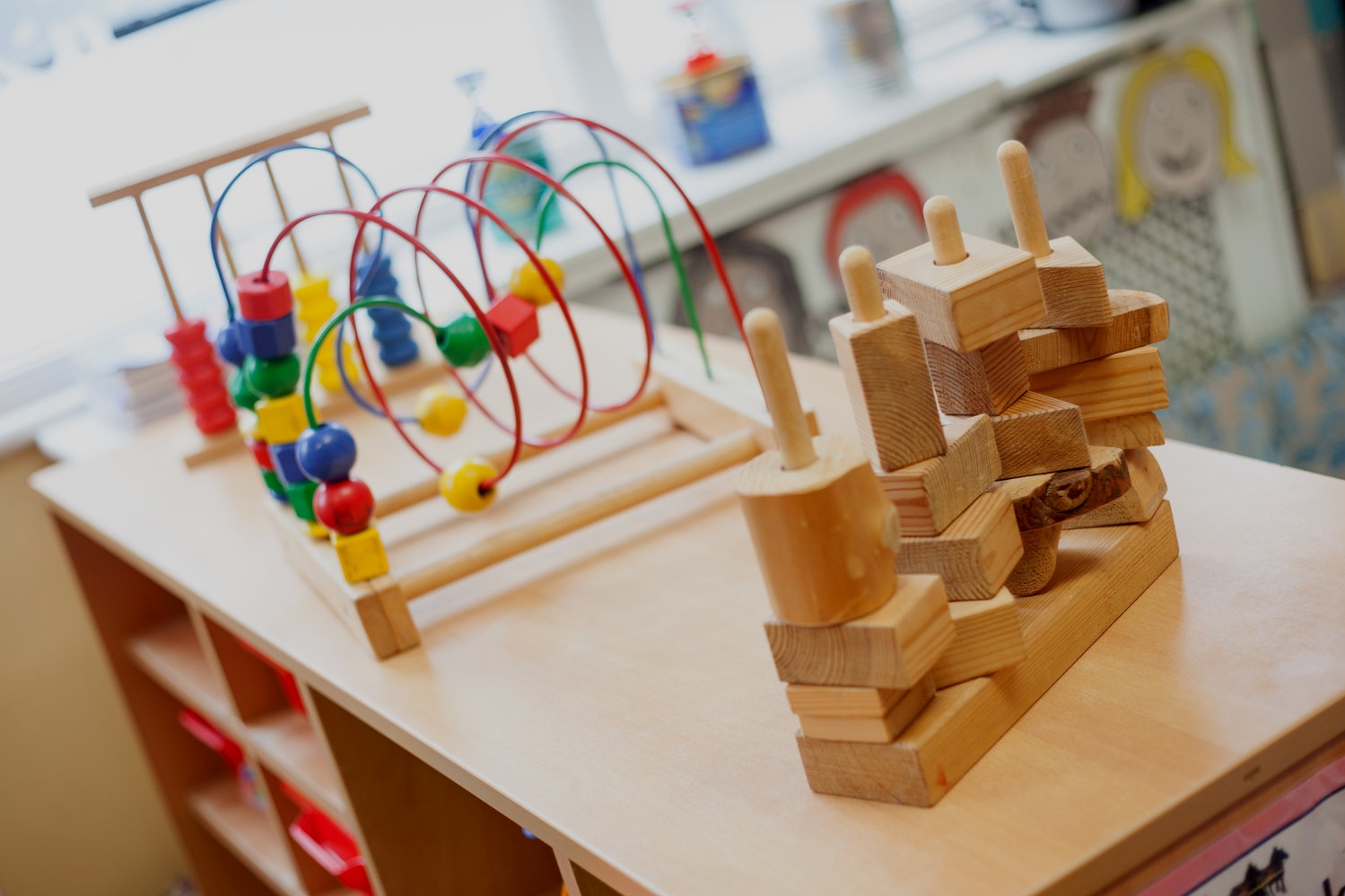 An image of some activity maze and puzzle toys for babies and toddlers